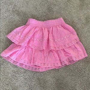 Altar’d State Raleigh Lace Tiered Ruffle Shorts